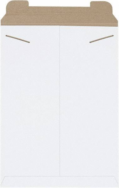 Made in USA - 18" Long x 13" Wide Regular Flat Mailer - White - USA Tool & Supply