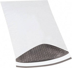 Made in USA - 16" Long x 10-1/2" Wide Peel-Off Self-Seal Padded Mailer - White - USA Tool & Supply