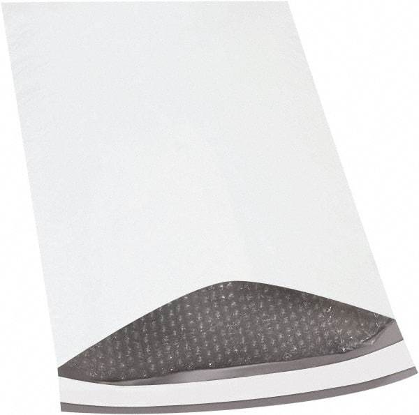 Made in USA - 20" Long x 14-1/4" Wide Peel-Off Self-Seal Padded Mailer - White - USA Tool & Supply