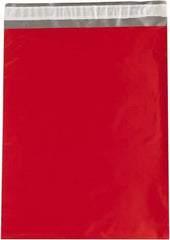 Value Collection - 19" Long x 14-1/2" Wide Peel-Off Self-Seal Courier Envelope - Red - USA Tool & Supply