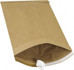 Made in USA - 16" Long x 10-1/2" Wide Peel-Off Self-Seal Padded Mailer - Kraft - USA Tool & Supply