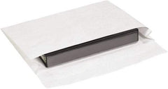 Dupont - 15" Long x 10" Wide Peel-Off Self-Seal Tyvek Expansion Envelope - White - USA Tool & Supply