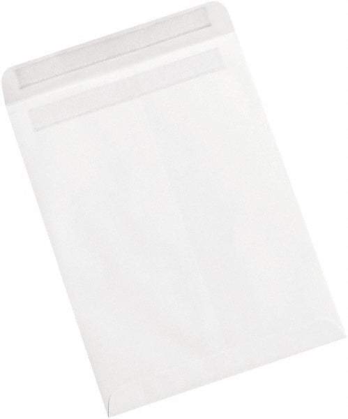 Made in USA - 12" Long x 9" Wide Self Seal White Catalog Envelope - White - USA Tool & Supply