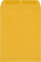 Made in USA - 12-1/2" Long x 9-1/2" Wide Gummed Flap Brown Kraft Envelope - Kraft - USA Tool & Supply