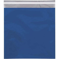 Value Collection - 13" Long x 10-3/4" Wide Peel-Off Self-Seal Metallic Mailer - Blue - USA Tool & Supply