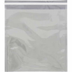 Value Collection - 13" Long x 10-3/4" Wide Peel-Off Self-Seal Metallic Mailer - Silver - USA Tool & Supply