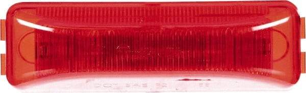 Truck-Lite - 4" Long, Red LED Marker Clearance - 12 Volts - USA Tool & Supply