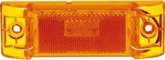 Truck-Lite - 6" Long, Yellow LED Marker Clearance - 12 Volts - USA Tool & Supply