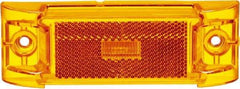 Truck-Lite - 6" Long, Yellow LED Marker Clearance - 12 Volts - USA Tool & Supply