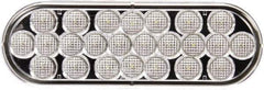 Truck-Lite - 6" Long, Clear LED Back-Up Light - 12 Volts - USA Tool & Supply