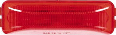 Truck-Lite - 4" Long, Red LED Marker Clearance - 12 Volts - USA Tool & Supply