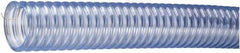 Kuriyama of America - 1-25/32" ID x 2.2" OD, 45 Max psi, 28 In. Hg, Dry Material Handling & Transfer Hose - PVC with Grounding Wire, -4 to 150°F, 4" Bend Radius, 60' Coil Length, Transparent - USA Tool & Supply