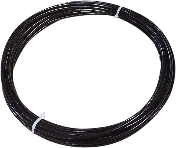 Loos & Co. - 3/16" x 1/8" Diam, Steel Wire Rope - 2,000 Lb Breaking Strength, 7 x 19, Vinyl Coating - USA Tool & Supply