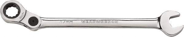 GearWrench - 10mm 12 Point Combination Wrench - 6-1/4" OAL, Steel, Full Polish Finish - USA Tool & Supply