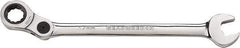 GearWrench - 10mm 12 Point Combination Wrench - 6-1/4" OAL, Steel, Full Polish Finish - USA Tool & Supply