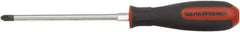 GearWrench - PZ.1 Point, 3" Blade Length Posidrive Screwdriver - 7-5/32" OAL - USA Tool & Supply