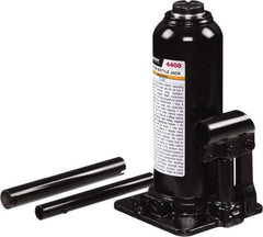 Sunex Tools - 8 Ton Capacity Bottle Jack - 9.1" to 18.3" High, 5.2" Long x 4.72" Wide Base - USA Tool & Supply