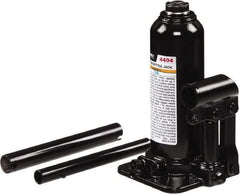 Sunex Tools - 4 Ton Capacity Bottle Jack - 7.6" to 14.7" High, 4.33" Long x 4.06" Wide Base - USA Tool & Supply