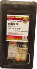 Wooster Brush - 2" Angled Polyester Angular Brush - 2-11/16" Bristle Length, 6-1/2" Wood Fluted Handle - USA Tool & Supply