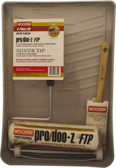 Wooster Brush - 2" Angled Polyester Angular Brush - 2-11/16" Bristle Length, 6-1/2" Wood Fluted Handle - USA Tool & Supply