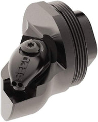 Seco - Right Hand Cut, Size GL50, CC.. 09T3.. Insert Compatiblity, Internal Modular Turning & Profiling Cutting Unit Head - 32mm Ctr to Cutting Edge, 32mm Head Length, Through Coolant, Series SteadyLine - USA Tool & Supply