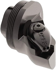 Seco - Left Hand Cut, Size GL40, CC.. 09T3.. Insert Compatiblity, Internal Modular Turning & Profiling Cutting Unit Head - 27mm Ctr to Cutting Edge, 32mm Head Length, Through Coolant, Series SteadyLine - USA Tool & Supply