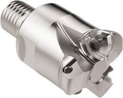 Seco - 27.6mm Cut Diam, 1.8mm Max Depth, M20 Modular Connection Indexable High-Feed End Mill - Screw Holding Method, 218.21-.. Insert, R217.21 Toolholder, Through Coolant - USA Tool & Supply
