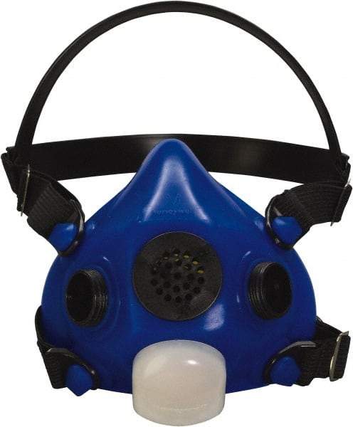 North - Series RU8500, Size M Half Mask Respirator - Cradle Suspension, Threaded Connection - USA Tool & Supply