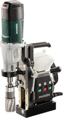 Metabo - 3/4" Chuck, 2" Travel, Portable Magnetic Drill Press - 250-450 RPM, 12 Amps, 1200 Watts - USA Tool & Supply