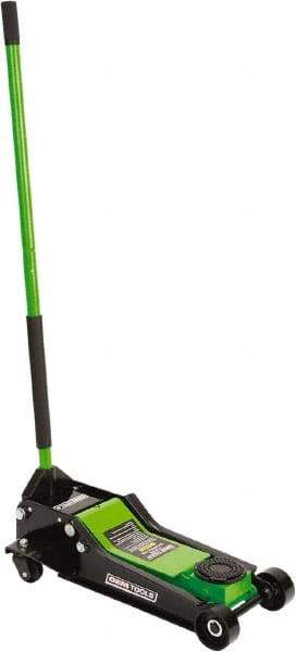 OEM Tools - 3-1/4 Ton Capacity Hydraulic Jack - 3-1/2 to 19-1/2" High - USA Tool & Supply