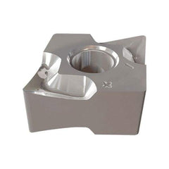 Iscar - T490 LNHT1306 R Grade IC808 Carbide Milling Insert - TiAlN/AlTiN/TiN Finish, 13.05mm Thick, 0.8mm Corner Radius - USA Tool & Supply