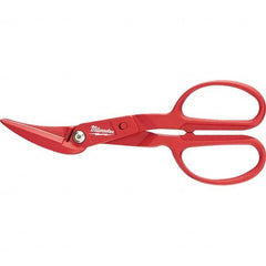 Milwaukee Tool - Snips Snip Type: Tinner's Snip Cut Direction: Straight - USA Tool & Supply