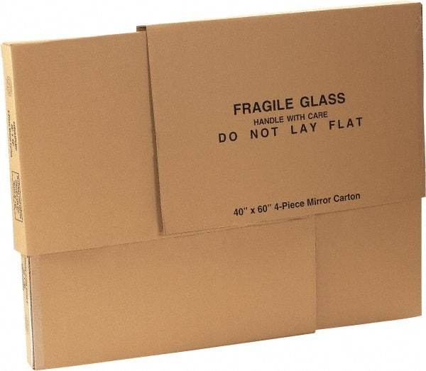 Made in USA - Moving & Box Kits Kit Type: Mirror Boxes Number of Boxes: 4 - USA Tool & Supply