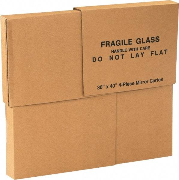 Made in USA - Moving & Box Kits Kit Type: Mirror Boxes Number of Boxes: 4 - USA Tool & Supply