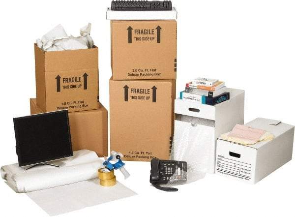 Made in USA - Moving & Box Kits Kit Type: Office Moving Kit Number of Boxes: 37 - USA Tool & Supply