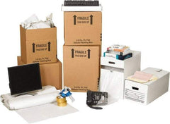 Made in USA - Moving & Box Kits Kit Type: Office Moving Kit Number of Boxes: 37 - USA Tool & Supply