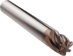 Seco - 10mm, 4 Flute, Single End, Solid Carbide, 0.8mm Corner Radius End Mill - 75mm OAL, 44° Helix, Right Hand Flute, 20mm LOC, Right Hand Cut - USA Tool & Supply