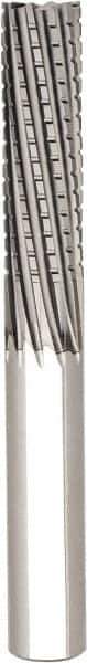 Seco - 10mm, 12 Flute, Single End, Solid Carbide, Corner Chamfer End Mill - 82mm OAL, 10° Helix, Left Hand Flute, 30mm LOC, Right Hand Cut - USA Tool & Supply