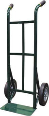Ability One - 600 Lb Capacity 45" OAH Hand Truck - Steel Handle, Steel, Solid Rubber Wheels - USA Tool & Supply
