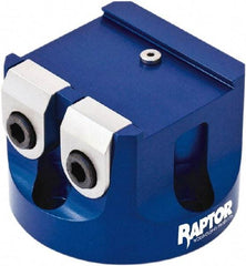 Raptor Workholding - 1-1/2" Jaw Width, 2" High Dovetail Vise - For Use with 4 & 5 Axis Workholding Systems - USA Tool & Supply