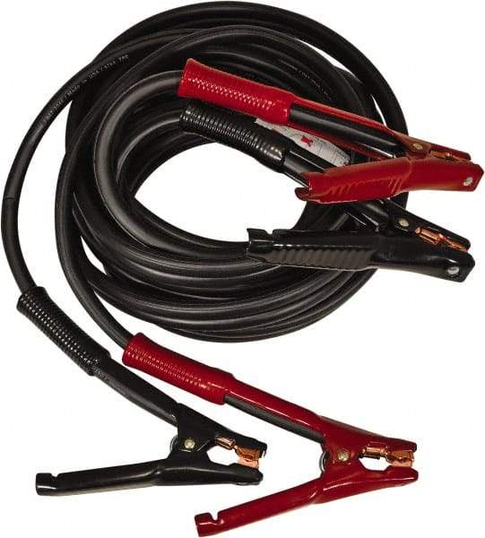 Associated Equipment - Booster Cables Type: Heavy-Duty Booster Cable Wire Gauge: 1/0 AWG - USA Tool & Supply