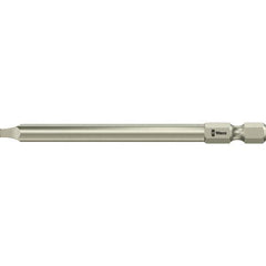 Wera - #1 Square Screwdriver Bit - 3-1/2" OAL - USA Tool & Supply