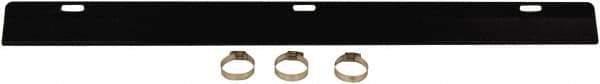 Buyers Products - Steel Wind Deflector Kit - 40" Long, Black, For Use with Ladder Racks - USA Tool & Supply