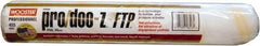 Wooster Brush - 3/4" Nap, 18" Wide Paint Roller Cover - Rough Texture, Woven - USA Tool & Supply