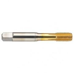 45359 H11 3-Flute Cobalt Green Ring Spiral Point Plug Tap-TiN - USA Tool & Supply
