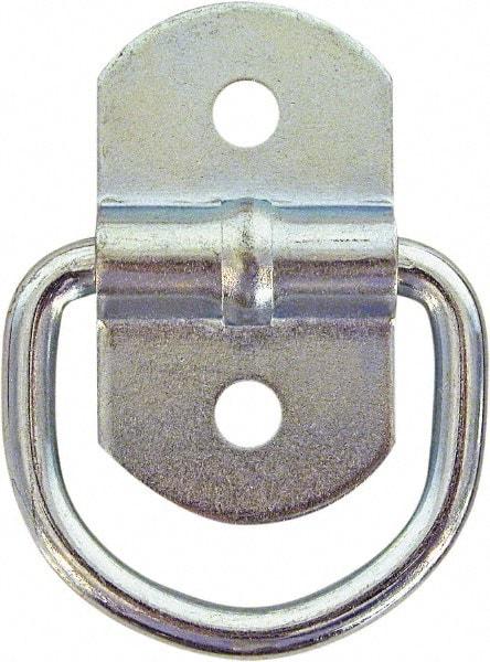 Buyers Products - Steel Rope Ring - 1.73" Long, Silver, For Use with Cargo Control - USA Tool & Supply