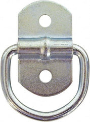 Buyers Products - Steel Rope Ring - 1.73" Long, Silver, For Use with Cargo Control - USA Tool & Supply