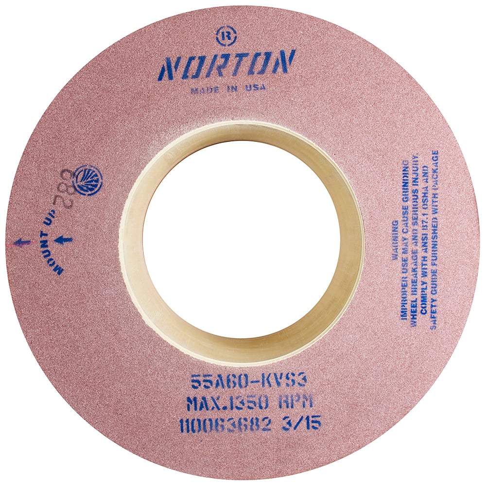 Norton - Centerless & Cylindrical Grinding Wheels Wheel Diameter (Inch): 24 Wheel Width (Inch): 8 - USA Tool & Supply