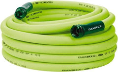 Legacy - 50' Long Garden Hose - 3/4" Diam, 3/4" GHT, Hybrid Polymer, 150 psi, All Season, Green - USA Tool & Supply