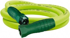 Legacy - 10' Long Garden Lead-In Hose - 5/8" Diam, 3/4" GHT, Hybrid Polymer, 150 psi, All Season, Green - USA Tool & Supply